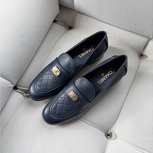 Chanel Navy Blue Women’s Loafers